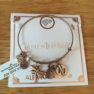 Alex and Ani Game of Thrones Rose Colored Bangle